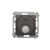 Simon 54 Łącznik z czujnikiem ruchu 20-500 W brąz mat