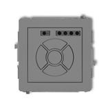 DECO Mechanizm elektronicznego sterownika roletowego (sterowanie lokalne i pilotem) szary mat