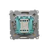Simon Basic Łącznik schodowy 10A 250V szybkozłączka beż BMW6.01/12 KONTAKT