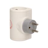 Obrotowy rozgałęźnik 2x2P+Z 1x2P/II OR-AE-1377 ORNO