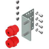 Wspornik z dwoma izolatorami INS do 1 szyny prądowej montowanej w poziomie na wspornikach WP-T LG-T-INH2-A 001341852 ETI