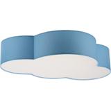 TK Lighting plafon Cloud 4xE27 niebieski 45cm 6071