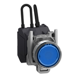 Harmony XB4 Przycisk do stref zagrożonych wybuchem Pushtotest 24 240V niebieski