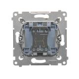 Simon 54 Łącznik dwubiegunowy 16A z. śrub. złoty mat