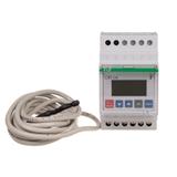 CYFROWY REGULATOR TEMPERATURY, ZAKRES REGULACJI 0-60° C, BEZ SONDY, I=16A, 3 MODUŁY