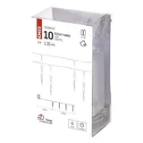 Dekoracje - 10 LED sople 10 cm 1,35 m 2x AA zimna biel, IP20, timer