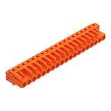 MCS-MIDI Classic gniazdo kątowe 19-bieg. pomarańczowe raster 5,08 mm /10szt./ WAGO