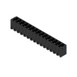 SC 3.81/15/180G 3.2SN BK BX Wtyki PCB (złącza płyty), 3.81 mm, Liczba biegunów: 15, kąt odejścia: 180° /30szt./ 1943130000 WEIDMÜLLER
