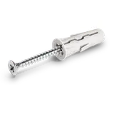 Kołek uniwersalny UNO 10x36mm z wkrętem 5,0x40mm 100szt. UNO-10+540 RAWLPLUG
