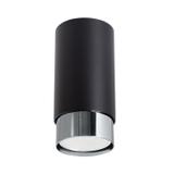 Sollux Plafon NERO 12,5 czarny/chrom SL.1408