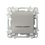 SZAFIR Łącznik hotelowy z podświetleniem pomarańczowym - kolor kaszmirowy beż