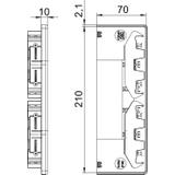 GK-E70210RW, Końcówka