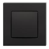 DECO Gniazdo ssące odkurzacza centralnego DECOvac czarny mat