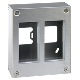 Simon Connect Obudowa natynkowa S500 METAL 2-modułowa 4x K45 kompletna 51000012-036 KONTAKT