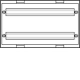 univers N Blok dla aparatów modułowych montowanych poziomo 2x24M 300x500mm UD22B3 HAGER