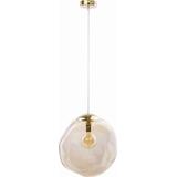 TK-Lighting lampa wisząca Sol 1xE27 max 60W złota/bursztynowa