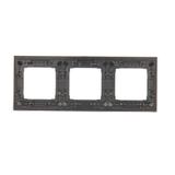 Simon 54 PREMIUM ramka potrójna inox DR3/61 KONTAKT