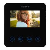 Wideo monitor bezsłuchawkowy, kolorowy, LCD 4,3", dotykowy panel, sterowanie bramą, do rozbudowy zes