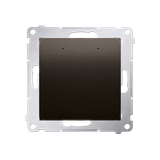 Simon 54 GO Sterownik przyciskowy oświetleniowy - 1 wyjście 16A sterowany WiFi 230V brąz mat