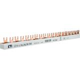 Szyna łączeniowa widełkowa 4P 63A 10mm2 (54 mod.) IZ10/L1NL2NL3N/54E 002921214 ETI