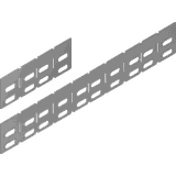 Łącznik kątowy do korytka 80mm Grubość 1,20 mm 1mb LKDH80/1 182800 BAKS