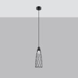 Sollux Lampa wisząca SUBA 1 czarna SL.1165