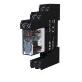 Przekaźnik interfejsowy 2P zasilanie 230 V AC 12A 1S z gniazdem GN-2P-M GPK-2P-M-230AC F&F