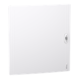 Drzwi do obudowy PrismaSeT XS DPSXS-3-24-B, drzwi białe, 3 rzędy, 24 moduły w rzędzie