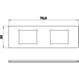 MPMT45 2C, PŁYTKA MONTAŻOWA