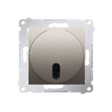 Simon 54 Ściemniacz naciskowy i zdalnie sterowany 20–500 W złoty mat