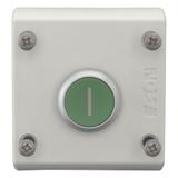 M22-D-G-X1/KC11/I Kaseta z przyciskiem zielonym /I/ 1Z 1R IP67 216522 EATON
