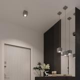 Sollux Lampa wisząca QUAD 1 szary SL.0061