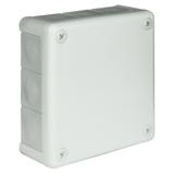 VP-41 Puszka n/t 98x98x42mm IP55 12-wl dł.gum. biała VP 041-01 61.137 OPATÓWEK