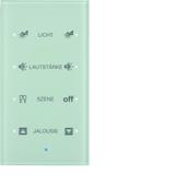 BERKER KNX TS Sensor dotykowy poczwórny konfigurowalny szkło białe 75144930 HAGER
