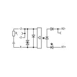 złączka z optoseparatorem 10-53VDC/3-53VDC/4A