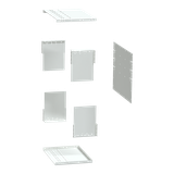 Rozdzielnice PrismaSet, osłona Formy 4 do zespołu przenoszenia połączeń 4_6 modułów