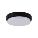 Ideus plafon zewnętrzny LED Aron C 12W 1200lm 4000K czarny O17,5cm IP65 03800