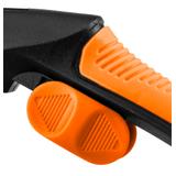 Sekator kowadełkowy 210 mm, zakres do 20 mm, materiał: PP, uchwyt pokryty gumą TPR