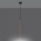 Sollux Lampa wisząca PASTELO 1 drewno SL.1266