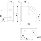 GMS 6 KD FT Narożnik 90°