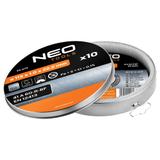 Tarcza tnąca do metalu 115 x 1.0 x 22.2 mm, 41 A60-T-BF, INOX, 10 szt.