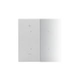 Simon 55 Klawisz połówkowy lewostronny z piktogramem /+/-/ do produktów elektronicznych Aluminium mat TKE24/143 KONTAKT