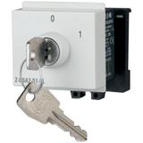 Z-DSA2-01-SL Przełącznik obrotowy 0-1 20A 2P kluczyk 248873 EATON