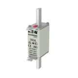 NH FUSE 160A 500V GG/GL SIZE 01 Wkładka NH01 160A 500V GL/GG podwójny wskaźnik 160NHG01B EATON