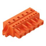 Gniazdo MCS‑MIDI Classic 6‑biegunowe pomarańczowe raster 7,62mm 231‑706/031‑000 /25szt./ WAGO