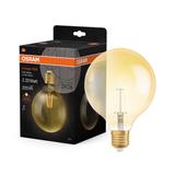 Lampa LED Vintage 1906 CL GLOBE125 Filament szkło przezroczyste GOLD 22 non-dim 2,5W 825 E27