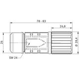 LS1 D6 5+PE 10,5-15,5 WTYCZKA PROSTA 73000007 LAPP KABEL