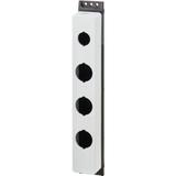 M30-FI4-PV-* Obudowa natynkowa płytka 3 otwory 30mm 1 otwór 22mm ind. opis 197646 EATON