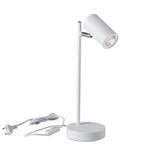 EVALO TL GU10 W-SR Lampka biurkowa EVALO TL GU10 W-SR GU10 kolor biały 35785 KANLUX