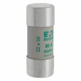 CYLINDRICAL FUSE 22 x 58 80A AM 500V AC Wkładka cylindryczna 22 x 58mm 80A AM 500V AC C22M80 EATON